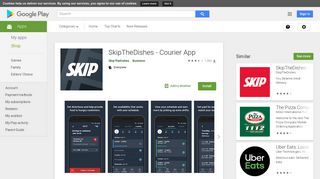 SkipTheDishes - Courier App - Apps on Google Play