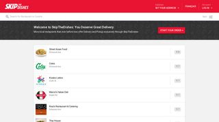 Buffalo Restaurants | Food Delivery - Skip the Dishes