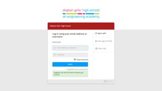 Login - Skipton Girls' High School