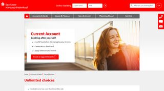 Current Account - Looking after yourself - Sparkasse Marburg ...