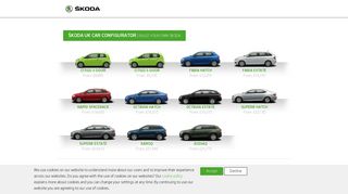 Škoda Auto - ŠKODA Car Configurator | Homepage