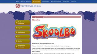The Vineyard School - Skoolbo