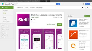 Skrill: Fast, secure online payments - Apps on Google Play