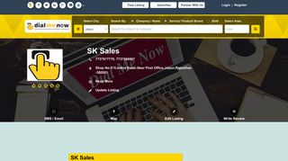 SK Sales|Jaipur|Indira Bazar|Contact Details|DialMeNow