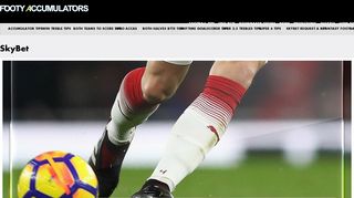 Sky Bet Sign Up Offers, Free Bet Code & Offers | FootyAccumutors