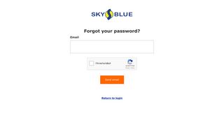 Forgot Password | Sky Blue Credit Report Portal