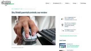 We review Sky broadband's Shield parental controls - Choose