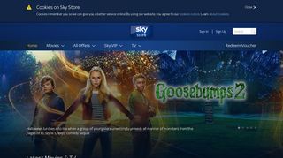 Sky Store – The Latest Movies Straight From The Cinema