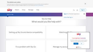 Sky Go Help | Sky.com