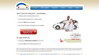 Insure 4 a Day: Temporary & Short Term Car Insurance from 1-28 days