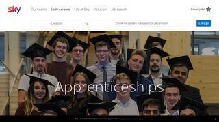 Apprenticeships Careers - Sky