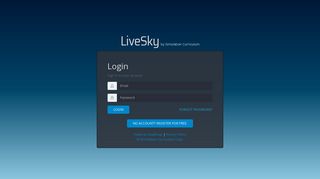 LiveSky - Login