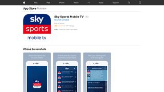 Sky Sports Mobile TV on the App Store - iTunes - Apple