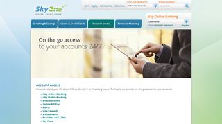 Account Access | SkyOne FCU - Serving Air Transportation - SkyOne ...