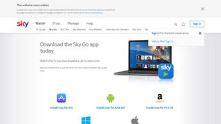Sky Go Installer | Sky.com