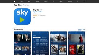 Sky Go on the App Store - iTunes - Apple