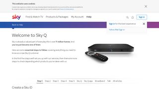 Welcome to Sky Q | Sky Help | Sky.com