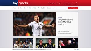 Sky Sports - Sports News, Transfers, Scores | Watch Live Sport