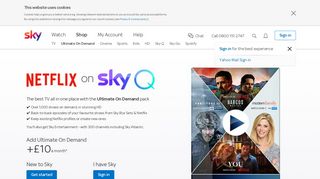 Sky Ultimate on Demand - Watch Netflix on Demand | Sky.com