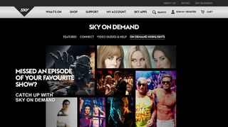TV On Demand and VOD with SKY On Demand | SKY