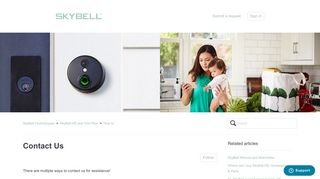Contact Us – SkyBell Technologies