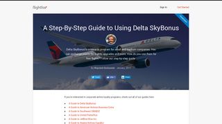 A Step-By-Step Guide to Using Delta SkyBonus - Flightfox
