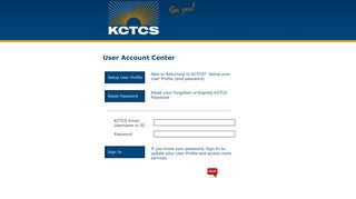 An error has occurred. - KCTCS