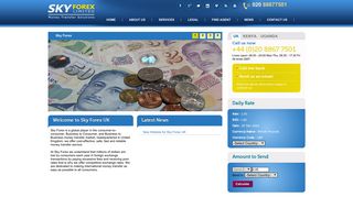 SKY FOREX UK | Send Money Online | International Wire Transfers