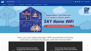 SKY Home | WiFi Booster | Mesh - SKY Cable