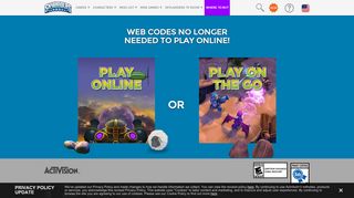 Skylanders Web and Mobile Games