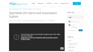SkylinkNet DIY Alarm and Automation System - SkylinkNet App