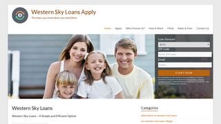 Western Sky Loans - A Simple and Efficient Option - Western Sky ...