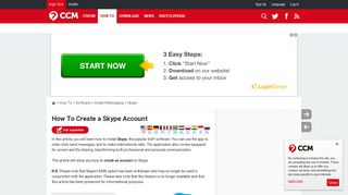 How To Create a Skype Account - Ccm.net