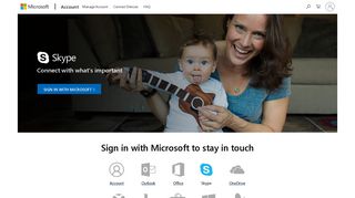 Microsoft account | Sign in to your Skype Account with Microsoft to stay ...