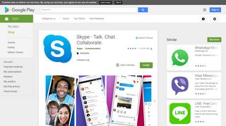 Skype - Talk. Chat. Collaborate. - Apps on Google Play