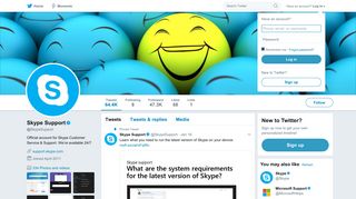 Skype Support (@SkypeSupport) | Twitter