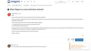 Allow Skype in a very restrictive network | Netgate Forum