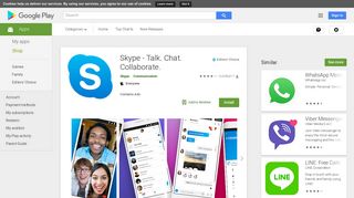 Skype - Talk. Chat. Collaborate. - Apps on Google Play