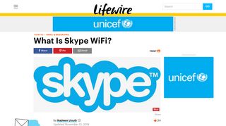 Skype WiFi Offers Connectivity Around the World - Lifewire