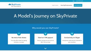 A Model's Journey on SkyPrivate • SkyPrivate Skype Cam Models
