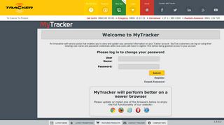 Login to MyTracker