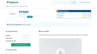 SVAMS Reviews and Pricing - 2019 - Capterra