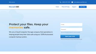 Skyvault 360 - Unlimited Cloud Backup Service