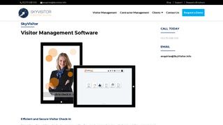 SKYVISITOR | Professional & Secure Visitor Check In. Made by ...