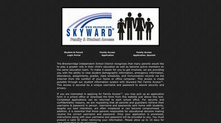 Skyward Family Access Page - Breckenridge ISD