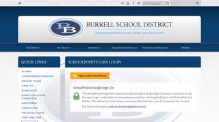 Login - Burrell School District