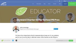Skyward Media Kit for School Communication Teams | Educator ...