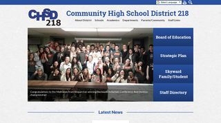 Community High School District 218