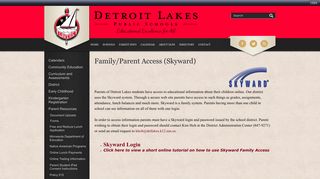 Skyward Parent Access - Detroit Lakes School District