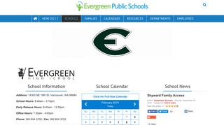 Skyward Family Access - Evergreen Public Schools